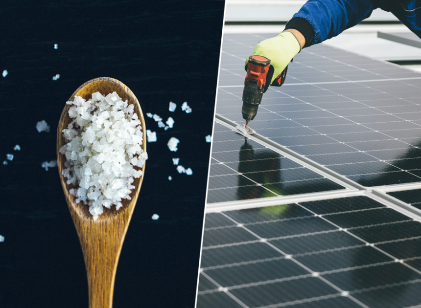 Perovskitas sazonadas: cómo un poco de sal ha logrado superar la eficiencia de los paneles solares